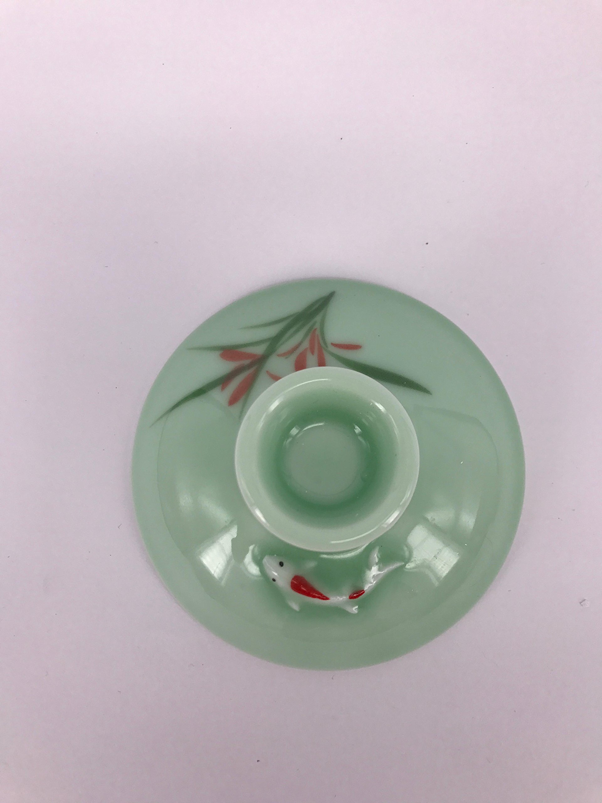 I-MART China Traditional Teacup, Chinese Tea Cup, Gaiwan Tea Cup (Lotus)