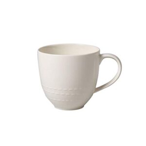 villeroy & boch it's my moment mug straight : white, 15.75 oz, premium porcelain, white