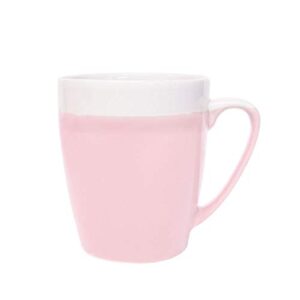 churchill cozy blends blush pink coffee tea mug, made in england