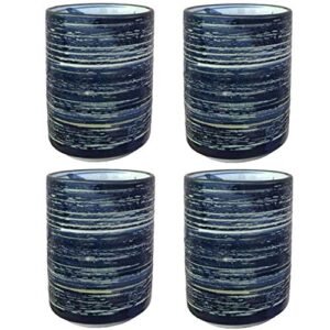 kchain pack of 4 ceramic teacup set 10oz 300ml japanese tea cups mugs set