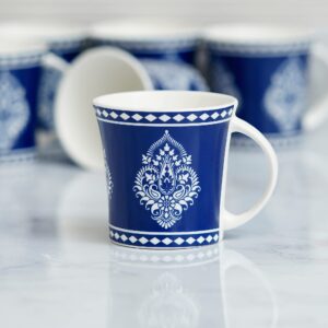 femora ceramic demitasse 5.9 oz espresso cups, cappuccino cups ceramic demitasse cups small coffee cups for latte mocha milk tea, set of 5.9, assorted colors