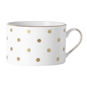 kate spade larabee road gold cup, 0.35 lb, metallic