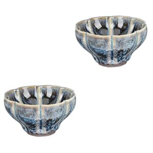 Holibanna Japanese Tea Cups Bowl Chinese Tea Cup Cup Set 2pcs Teacup Personality Suet Jade Porcelain Master Cup Coffee Mug Set Japanese Tea Cup Bowls for Kitchen Mini Wine Glasses