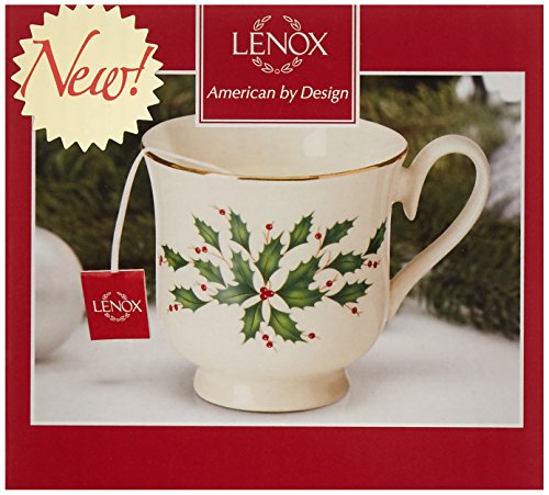 Lenox Holiday Teacup with Candle, Pine