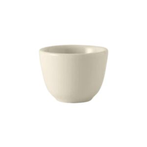 tuxton china tre-044 chinese tea cup, 3-1/2 oz., 2-7/8" dia. x 2-1/8"h, microwave & dishwasher safe, oven proof, fully vitrified, lead-free, ceramic, duratux, american white/eggshell, case of 36