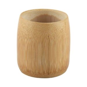 nitrip natural pure bamboo tea cup handmade no paint eco-friendly home water cups(m)