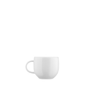 alessi agv29/78 all time - teacup, bone china, white, set of 4