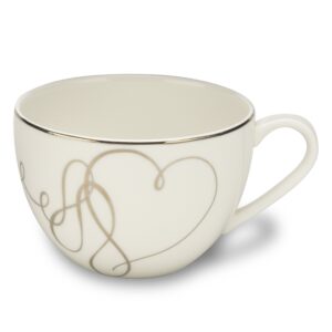 mikasa love story tea cup, 10-ounce