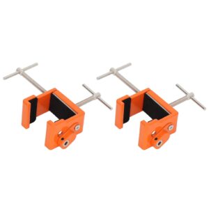 2pcs cabinet claw professional metal cabinetry clamp with hex wrench for display cabinet orange cabinet clamps for installing cabinets