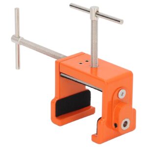 2pcs Cabinet Claw Professional Metal Cabinetry Clamp with Hex Wrench for Display Cabinet Orange Cabinet Clamps For Installing Cabinets