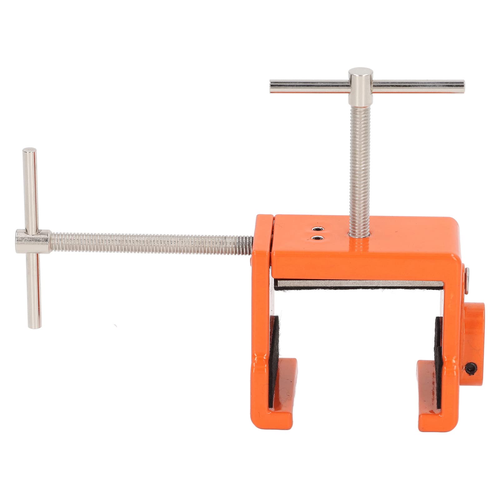 2pcs Cabinet Claw Professional Metal Cabinetry Clamp with Hex Wrench for Display Cabinet Orange Cabinet Clamps For Installing Cabinets