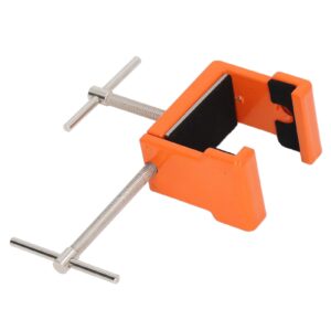 2pcs Cabinet Claw Professional Metal Cabinetry Clamp with Hex Wrench for Display Cabinet Orange Cabinet Clamps For Installing Cabinets