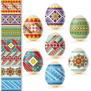 easter egg sleeves - easter egg wrappers - ukrainian easter eggs - orthodox easter egg arounds - russian easter egg wraps - easter egg shrink wrappers - egg wrap - pysanky egg decorations