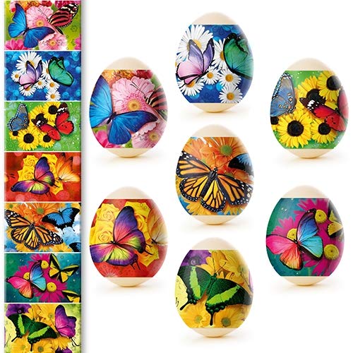 Easter Egg Shrink Wrappers - Ukrainian Easter Eggs - Pysanky Egg Decorations - Easter Egg Sleeves - Easter Egg Wrappers - Russian Easter Egg Wraps - Orthodox Easter Egg Arounds -Egg Wrap