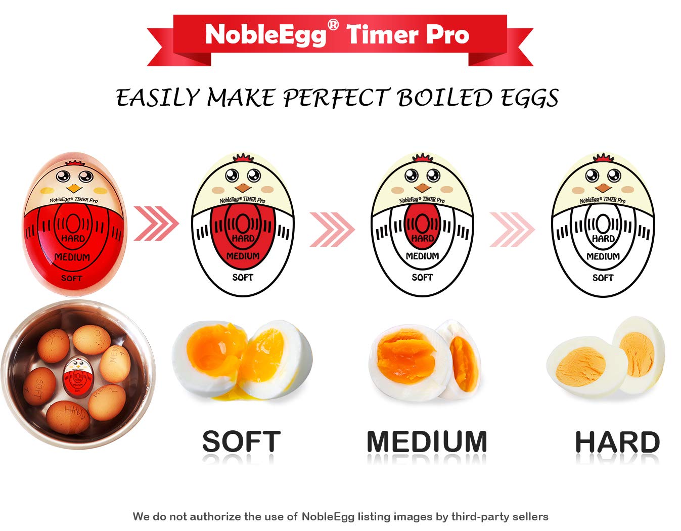 NobleEgg Complete Egg Cracker Topper Set | Unique Egg Cups for Soft Boiled Eggs, Egg Timer Pro, True 18/10 Egg Spoons, Egg Topper, Stylish Gift/Storage Box