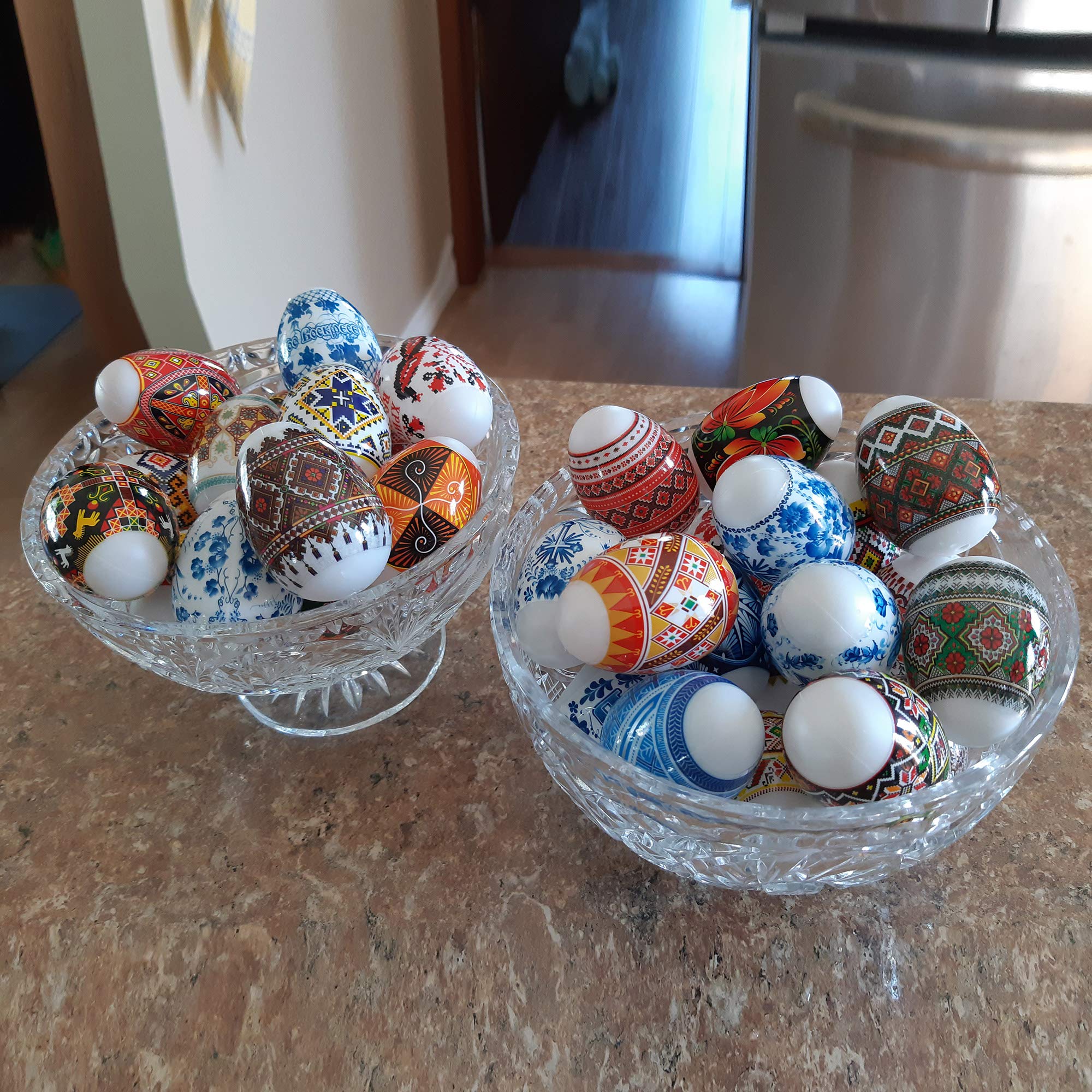 7 Geometrical Ukrainian Easter Egg Decorating Wraps