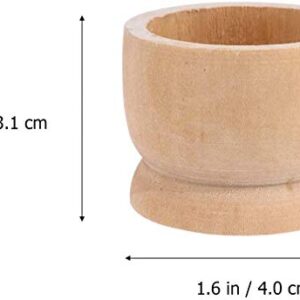 12-Pack Wooden Egg Cup Holders Unfinished Wooden Egg Stands for Kids Craft Easter Birthday Baby Shower Party Supplies