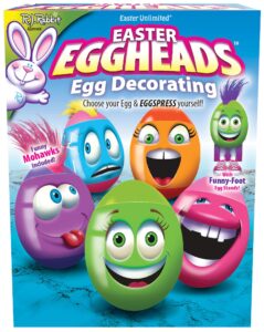 easter egghead egg dye decoration kit