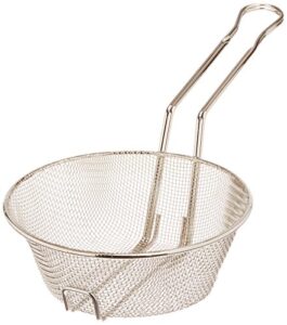 winco culinary basket, 8-inch diameter, fine mesh