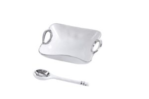 pampa bay get gifty bowl & spoon set, handles design