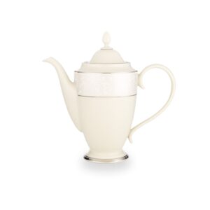 lenox pearl innocence coffeepot, ivory