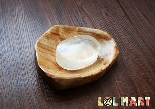 HIZBO MART Root Wood Serving Dish, Vintage Wooden ring dish, appetizer display, Hand Carved Artworks（The length 7~11inch）