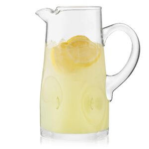 libbey impressions pitcher, 80.1-ounce