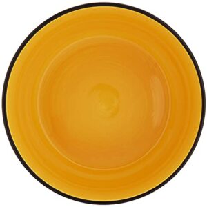 Certified International Tequila Sunrise Deep Bowl, 10.75 by 5.5-Inch,Green