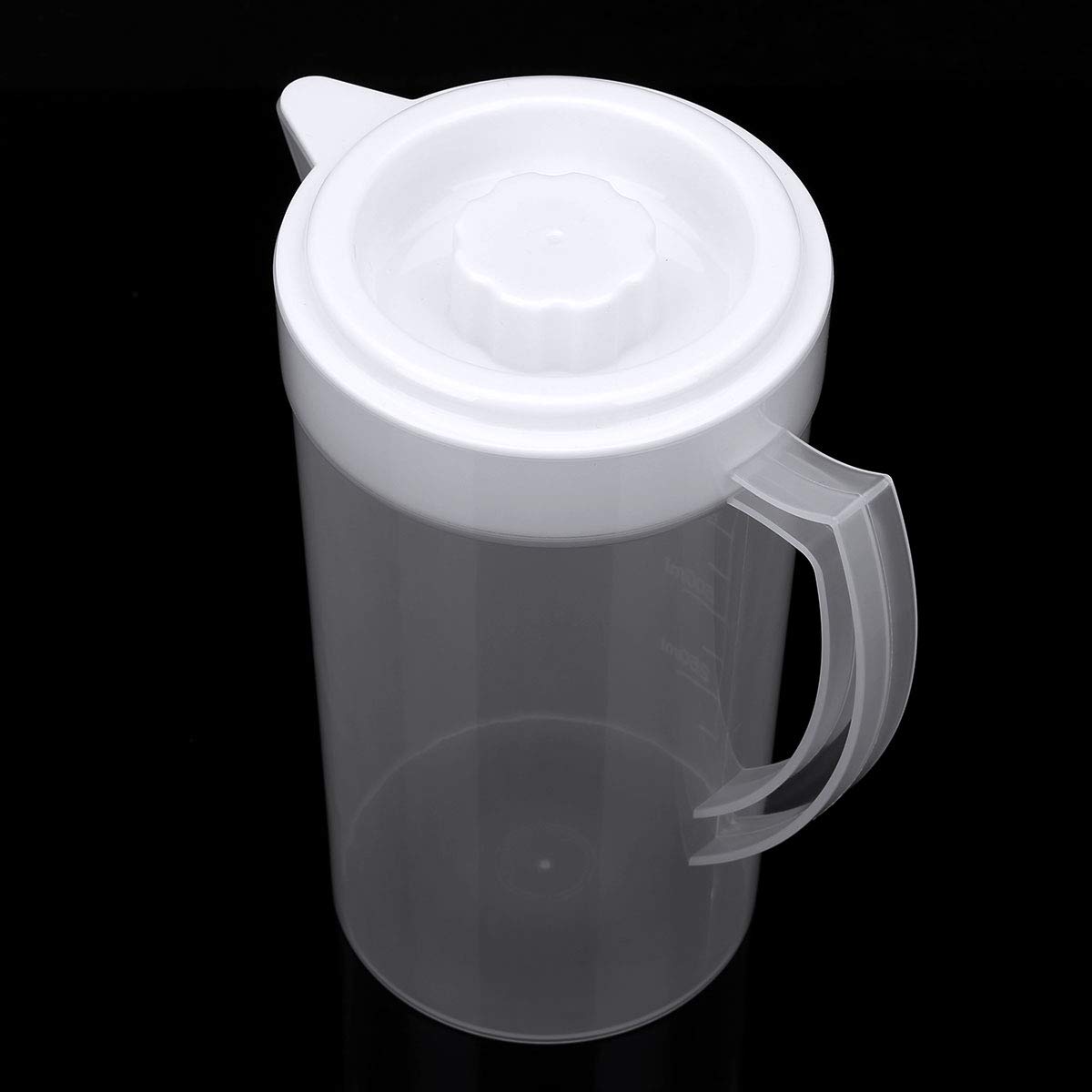 Aislor Plastic Straining gallon pitcher,Dishwasher Safe White 1500ml