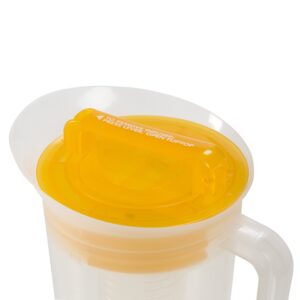 Primula Today Shake and Infuse Pitcher – Spacious and Innovative Infusion Chamber – 100% BPA, PVC, Phthalate, and – 3 Quarts – Yellow