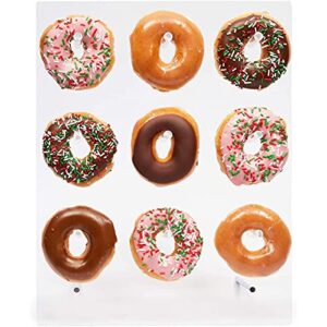 Donut Wall Display Stand (12 x 15 in, 2-Pack)