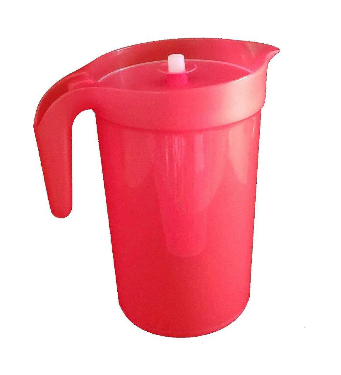 Tupperware 1 Gallon Pitcher with Infuser Emberglow Red