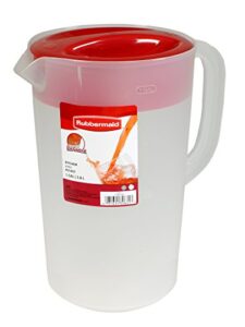 rubbermaid clear pitcher, 1 gallon (pack of 3)