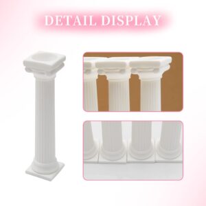 12Pcs 3 Size Wedding Cake Decoration Support Tool Sets Fondant Cakes Tier Separator Support Stand Oman Column Cake Tiered Stands