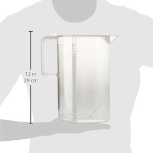 Bodum Ceylon Ice Tea jug with Filter, 3.0 l, 101 oz, 3 Litre, Clear