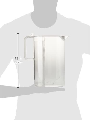 Bodum Ceylon Ice Tea jug with Filter, 3.0 l, 101 oz, 3 Litre, Clear