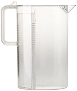 bodum ceylon ice tea jug with filter, 3.0 l, 101 oz, 3 litre, clear