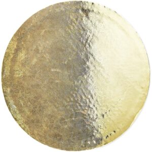 gold foil cake boards, disposable drum circles (11.5 in.)