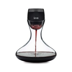 ullo chill wine purifier + decanter. remove sulfites, remove histamines, restore taste, aerate, and chill with ullo purified wine.