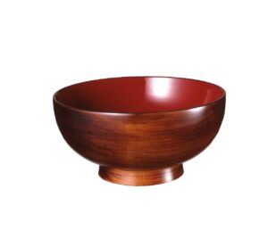 japanese wooden soup bowl tochisiruwan urushi