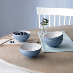Denby Rice Bowl, Stoneware, Blue