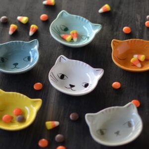 Set of 6 Purrfect Cat Pinch Bowls L46003