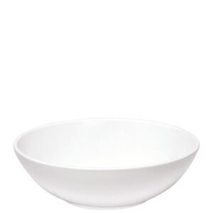 Emile Henry 8.5" x 2.75" Small Salad Bowl | Flour, Red