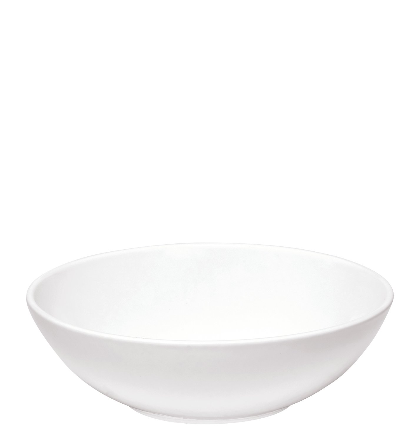 Emile Henry 8.5" x 2.75" Small Salad Bowl | Flour, Red