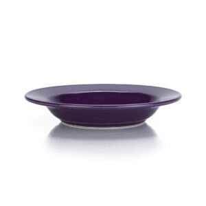 fiesta 9" rimmed soup bowl | mulberry