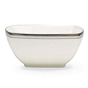 noritake aegean mist 5-3/4-inch medium bowl, platinum