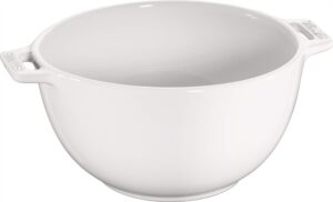 staub ceramic salad bowl by