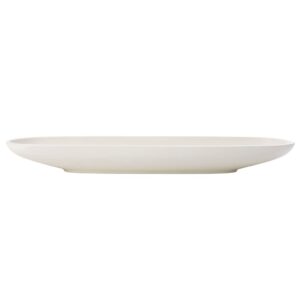 villeroy & boch 1041303844 artesano original oval fruit bowl, 21.5 x 6.5 in, white