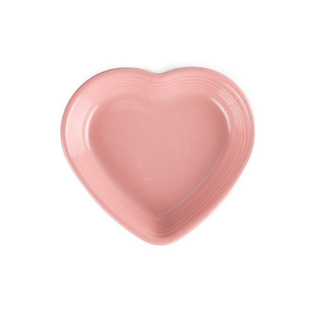 Fiesta 19oz Medium Heart Bowl | Peony