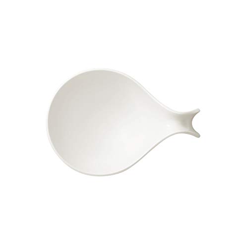 Villeroy & Boch Flow Salad Bowl with Handle, 20.25 oz, White